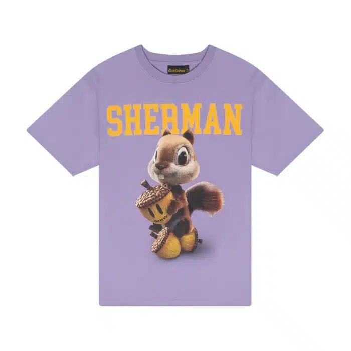 Drew House 3d Sherman ss Tee Lavender-PURP-700x700 Drew House 3d Sherman ss Tee Lavender